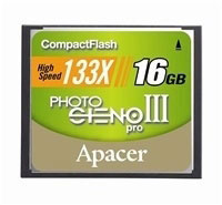 Apacer 16 GB Photo Steno Pro III CF 133x (AP16GCF133-R)